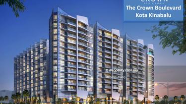 The crown suite with fully furnish package imago kota kinabalu  1