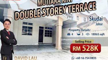 Mutiara Rini Double Storey Terrace Unblock View for Sale 1