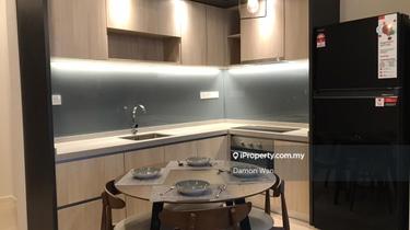 High floor brand new unit with nice fully furnished and golf view 1