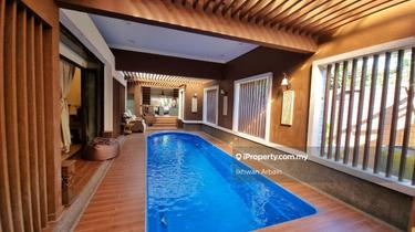 Modern Balinese Single Storey Bungalow Seksyen 7 Shah Alam With Pool 1