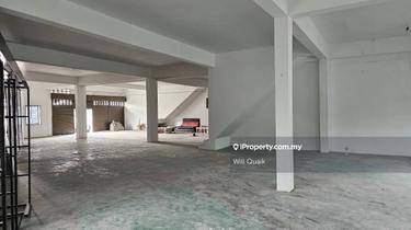 2 Storey Corner Shoplot Fully Extended Facing Jalan Permatang Tinggi 1