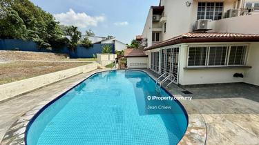 Vacant Land and furnished bungalow with pool in Bangsar 1