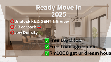 Ready move in 2025- cash back  1