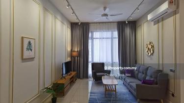 Block A high floor with nice view, full furnished and renovation 1