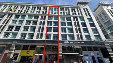 Kk times square 8-storey office shoplot, road frontage 1