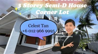 Desa Tebrau Corner Lot 4618sqft 3 Storey Semi-D House  1