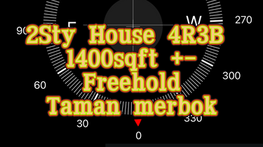 Taman Merbok 2-Storey Freehold, Fully Furnished,  Bukit Baru Melaka 1