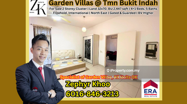 Garden Villas @ Taman Bukit Indah 2 Storey Cluster House For Sale 1