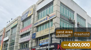 Bandar Puteri, Puchong 4sty Shop (End Lot) For Sale  1