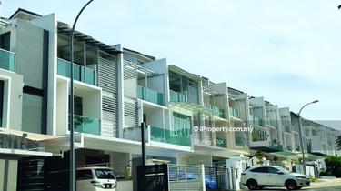 3-storey terrace house, gated guarded 1