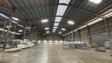 Good condition Detached factory for Rent with large compound  1