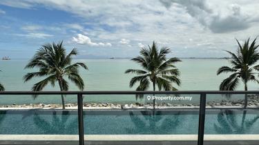 50 feet long balcony facing the sea! Shorefront Residences Penang. 1