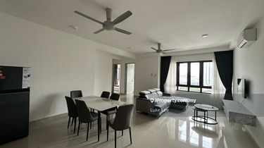 Fully furnished ready move in corner unit for rent at rafflesia Sentul 1