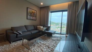 Luxury Fully Furnished with Balcony. 2 Parking lots 1