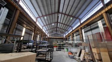 Fully extended detached factory! With overhead crane, tnb substation 1