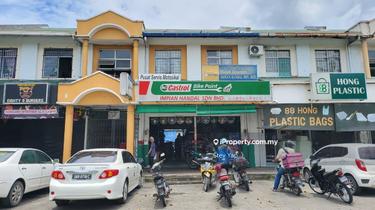Taman Indah Permai double storey Facing Road Shop Lot For Sale 1