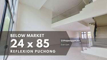 2.5-storey Terraced House for Sale Reflexion Pool Villa Puchong 24x85 1