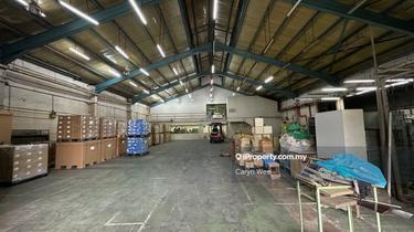 Detached factory with 2-sty office for sale at Subang Jaya 1