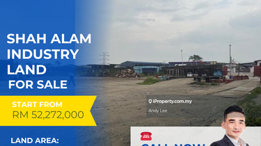 Shah Alam Bukit Kemuning Industry Land for Sale 1