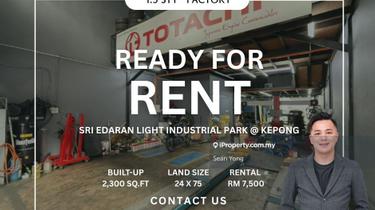 Sri Edaran Light industrial Park @ Kepong 1