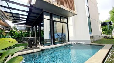 40x85 Semi D with Prival Pool Lake Edge Puchong Near ioi Mall  1