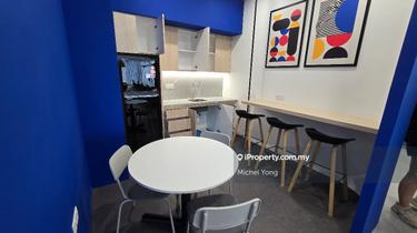 Fully furnished 3000sf office connected v mall walk to LRT MRT etc 1