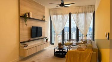 Fully Furnished Walking Distance to Lrt Sky Meridien Sentul For Rent 1