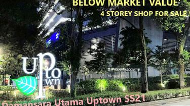 Below Market Value 4 storey shop Damansara Utama uptown ss21 for sale. 1