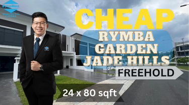 Cheap Nice Brand New 2 Stry Superlink House at Rymba Garden Jade Hills 1