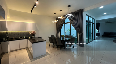Corner hill home with pool facilities 1
