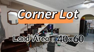 Big Land, Double Storey Corner Lot for Sale Located at Pandan Indah 1