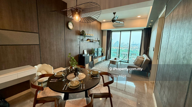 Rare Corner Unit/Unobstructed Twin Towers View/Fully-Furnished 1