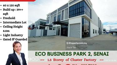 Eco Business Park 2, Senai - 60x120 Cluster factory for sale / rent  1