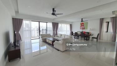 Bright & airy, high floor, quiet facing, nicely furnished, rare unit 1