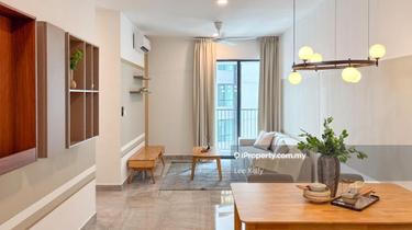 End-Lot Fully Furnished 3 Bedrooms, 5 Mins Walk To LRT, Near Amenities 1