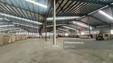 Warehouse Shah Alam Factory industry area easy access klang 1200amp 1