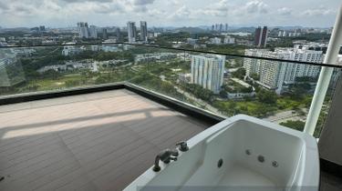 Best Penthouse Cristal serin residence, Garden View Residence D'melor 1