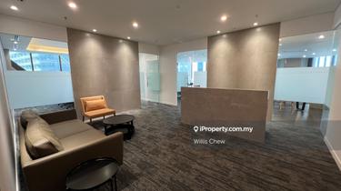 Fully & partly fitted office, LRT & MRT station 1