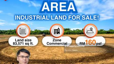 Commercial  land located at Tebrau 1