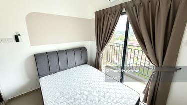 Fully Furnished Balcony Room, 1st Mar Move In! 1 Min Walk to MRT 1