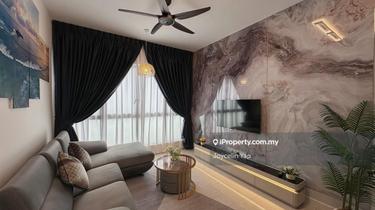 Renovated Fully Furnish, High floor with 2 parking lot 1