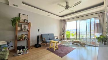 Opposite of Citta Mall, partially furnished, good sunlight, high floor 1