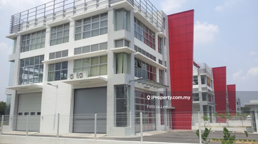 Partially Furnished Semi-D Factory for Rent 1