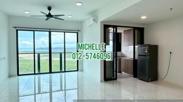Partly furnished 3 bedrooms, 2 carparks  1