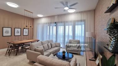 Astaka Condominium @ Interior design unit Balcony face east direction  1