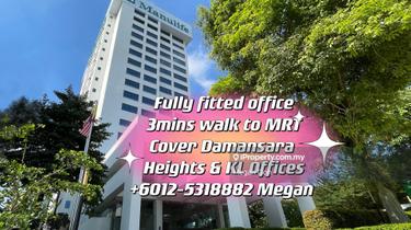 Menara Manulife fully furnished office for rent, call to enquire now 1