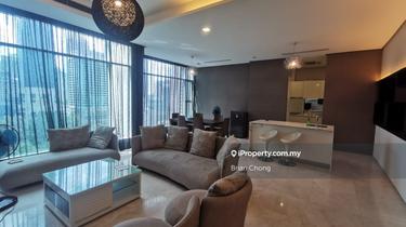 Private lift. Fully furnished. Next to KLCC Park. 1