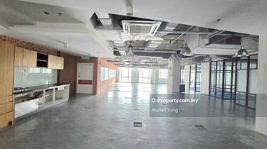 Freehold Renovated 8200sf office walk to LRT MRT KLIA Express KTM 1