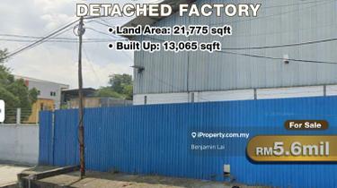 Kampung Baru Subang Detached Factory for Sale 1