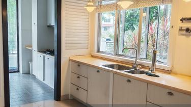 Fully furniture house available for rental Corner lot with big garden  1